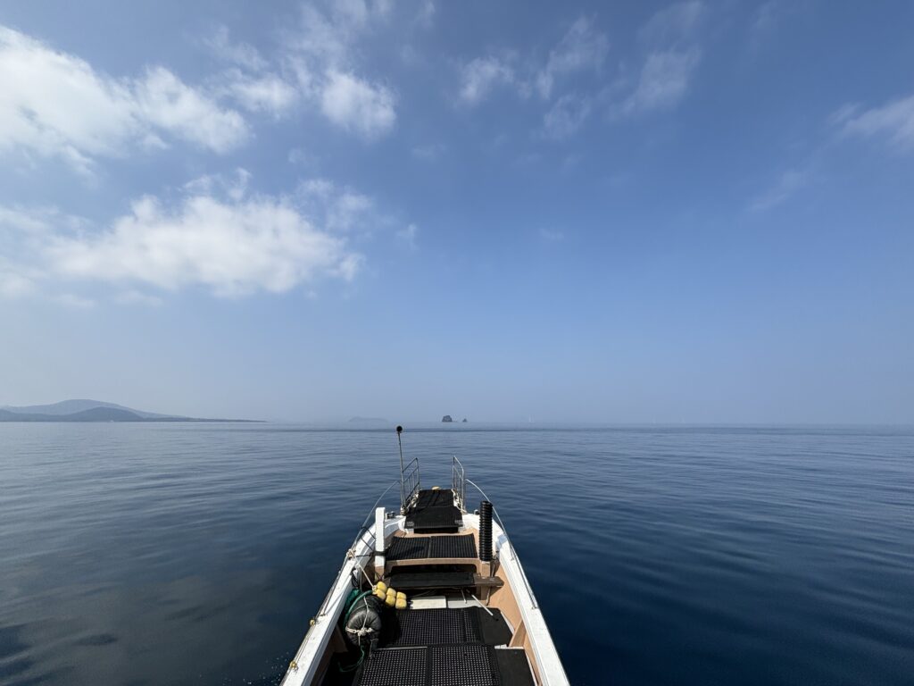 天水、船上